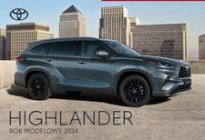2024 MY Toyota Highlander 08 / 2023 catalogue brochure rare 30x21