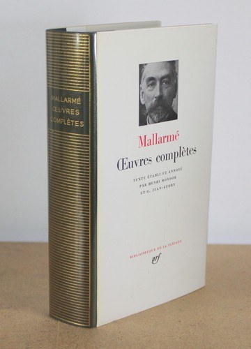 Oeuvres complètes mallarmé - oeuvres,