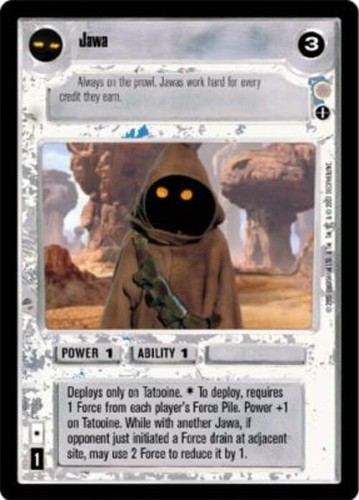 Jawa star wars ccg - (l),
