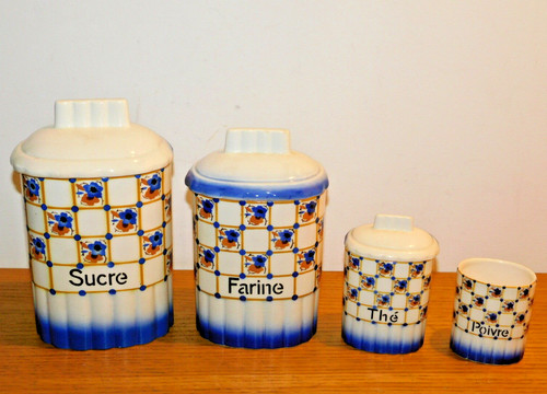 Vintage boite pot epices - boite,