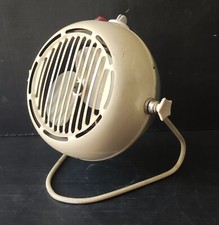 OLD HEATER FAN GERMAN BRAND ALUMINUM INDUSTRIAL DECO 1950