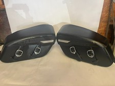 Two Harley Davidson Road King Classic OEM Motorcycle Saddlebags Preowned 1997-13
