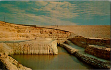 Vintage Postcard Pomme De Terre Dam Hermitage Missouri