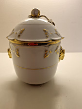 pot / sucrier en porcelaine