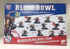 Équipe Blood Bowl Skaven Skavenblight Scramblers Miniatures Uniques