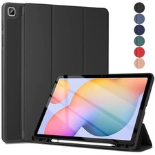 Housse De Protection Smart Cover Pour Samsung Galaxy Tab, Étui Pliable