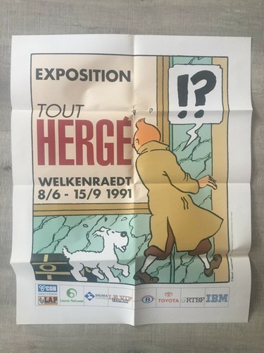 Tintin exposition tout - tintin,
