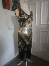 Robe Gatsby Charleston Annes Folles 20/30 Taille XS