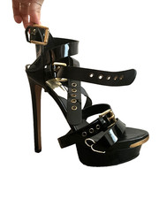 DSQUARED2 Black Leather