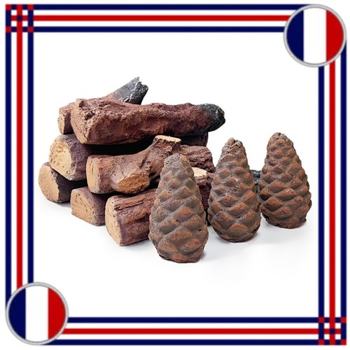 Bûches décoratives