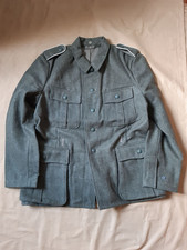 Vareuse troupe modèle 1940 drap Feldgrau soldat allemand WH Heer 1939-1945