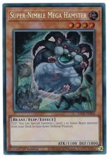 Super-Nimble Mega Hamster x1 RA02-EN004  Secret Rare Yugioh 