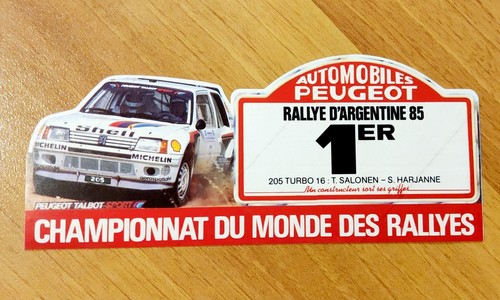 Autocollant 205 peugeot talbot - autocollant,