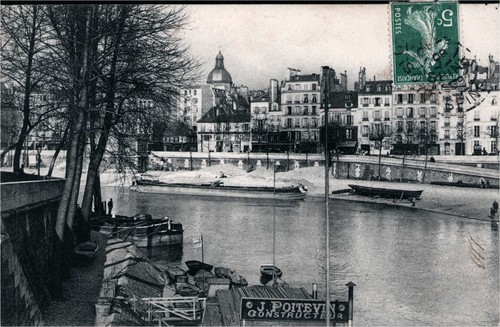 Cpa paris vue sur la - cpa, 75