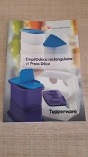 TUPPERWARE Livret recette cuisine EmpilOdéco rectangulaire Press déco Livre NEUF