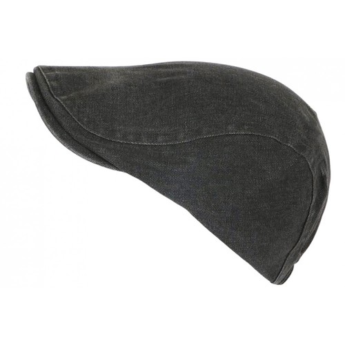 Beret casquette noire coton - beret, en