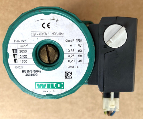 Circulateur wilo 3 - circulateur,