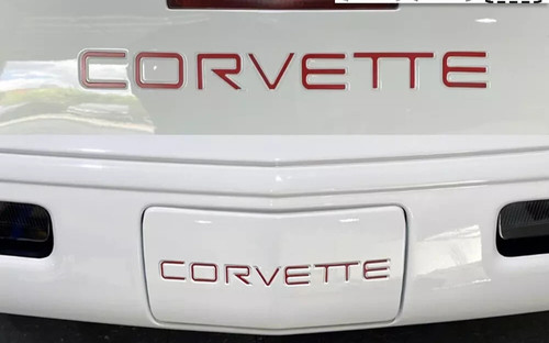 Vinyl gloss red front rear - red,