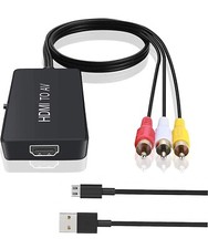TaiHuai HDMI to RCA, HDMI to Older TV Adapter Compatible for Fire Stick, Roku...