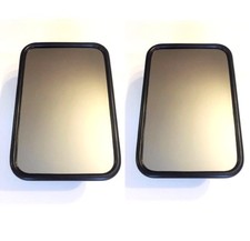 2x outdoor mirror tractor bagger truck 310x205mm ø18-20 universal E20