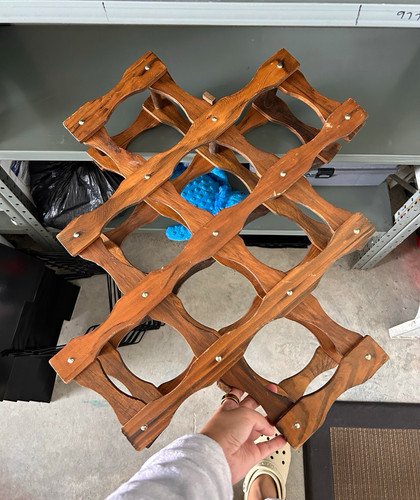 Folding freestanding wine - folding,