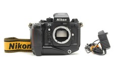[Top MINT] Nikon F4S F4 S 35mm SLR Film Camera Body MB-21 w/ MC-12A From JAPAN