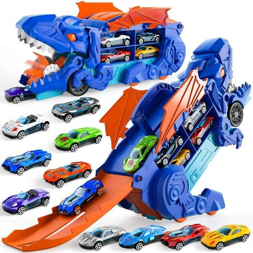 Camion transporteur dinosaure - camion,