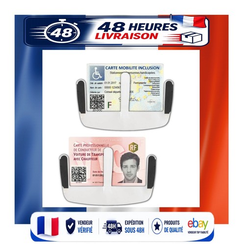 Porte carte handicapé