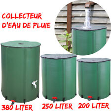 Réservoir d'Eau de Pluie Pliable Collecteur Stockage Jardin Extérieur 250L-500L