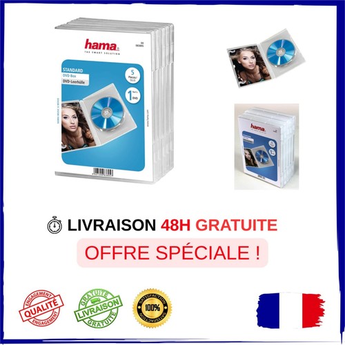 Hama boîtier dvd - boîtier, standard