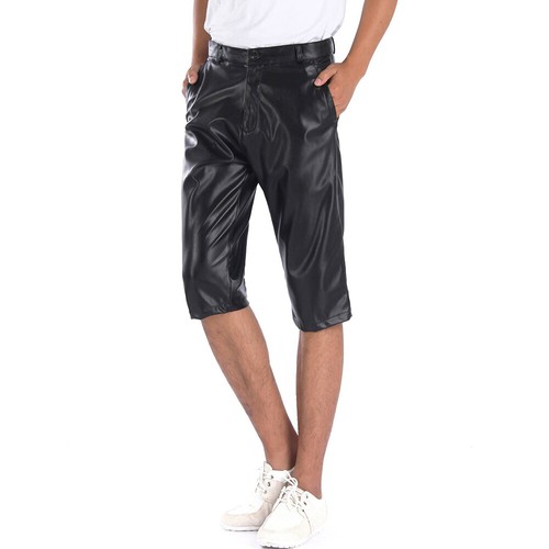 Hommes faux cuir - cuir, court