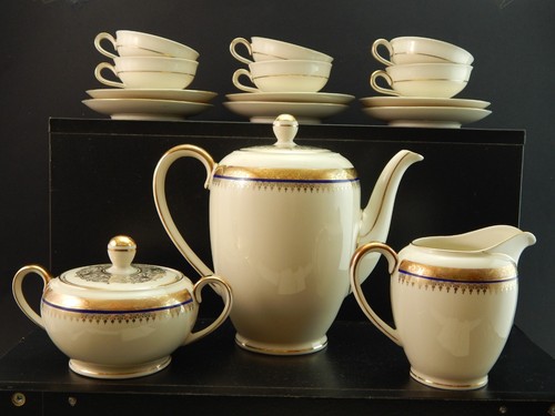 Ancien service café - service,