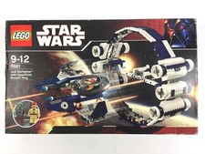 Lego Star Wars 7661 Jedi Starfighter With hyperdrive Booster Ring / Incomplete