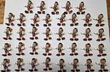 Lot Of 37 Vintage Disney Bullyland Bully Pinocchio 2" PVC Figure Toys 