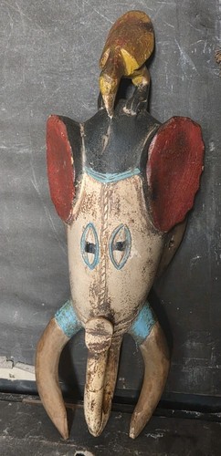Masque africain bois - masque,