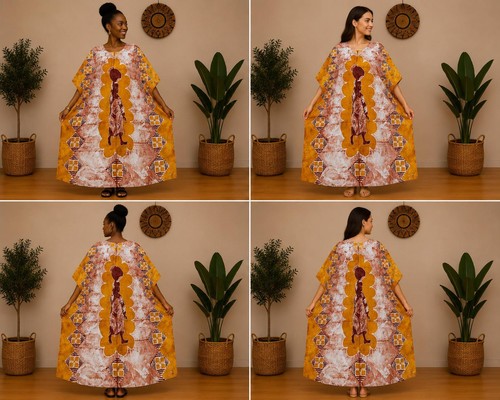 Boubou femme batik wax bassam - femme,