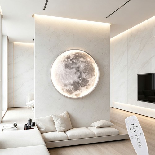 Led lampe murale - lampe, lune
