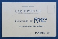 Carte postale RONEO Paris