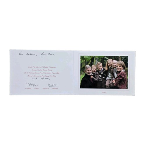 Carte noël signée famille - carte,