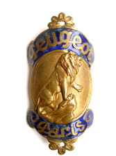 Plaque Emaillee de Velo Cycles