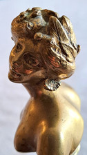 Ancienne SCULPTURE joli BRONZE