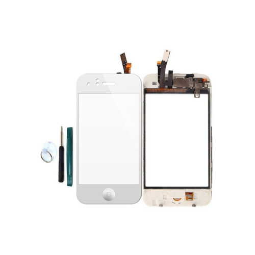 Vitre tactile blanc - vitre,