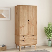 Garde-robe 76,5x53x172 cm Bois
