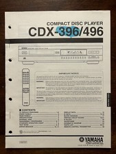 Yamaha CDX-396 Compact Disc CD
