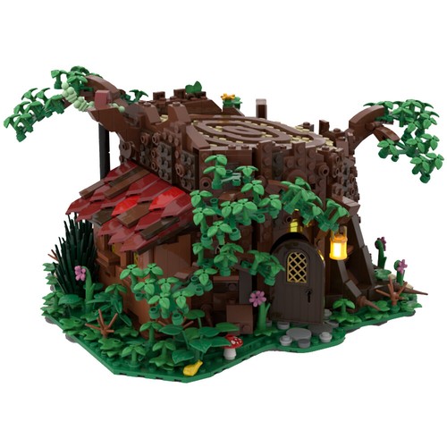 Forest cottage hut avec - cottage,