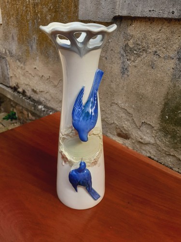 Vase faïence art nouveau - faïence,