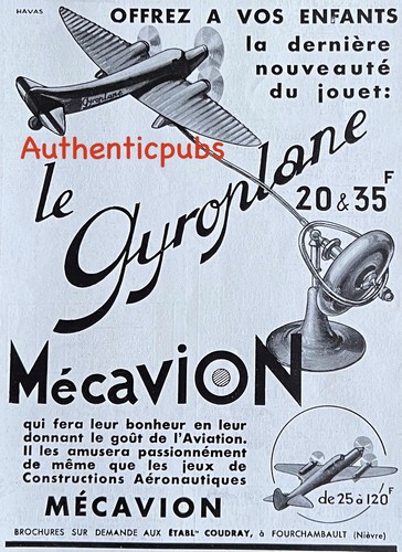 Publicite mecavion avion - publicite,