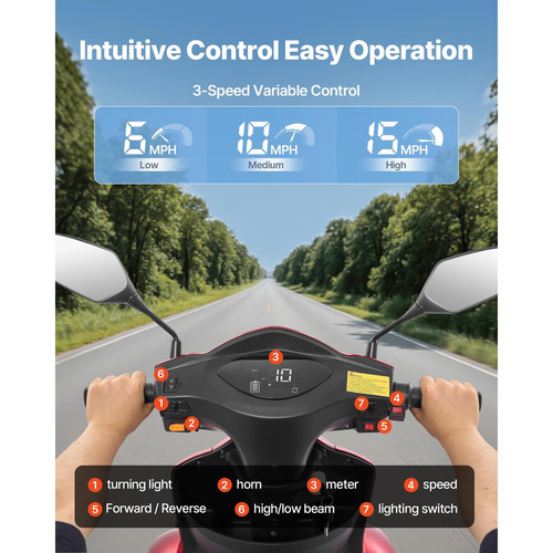 Uimoso scooter électrique - scooter, 4