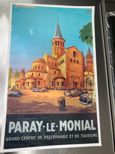 Ancienne affiche paray - ancienne, le