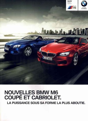 Brochure bmw coupé - m6,